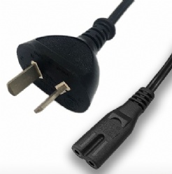 Australia 2-PIN Plug TO C7 AC Power Cord Set 2.5A 250V