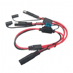 SAE To SAE Splitter Solar Battery Cable