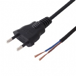 Two plug power cord