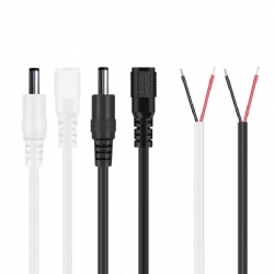 DC 5.5*2.1 mm male female power cable plug